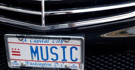 Music License Plate